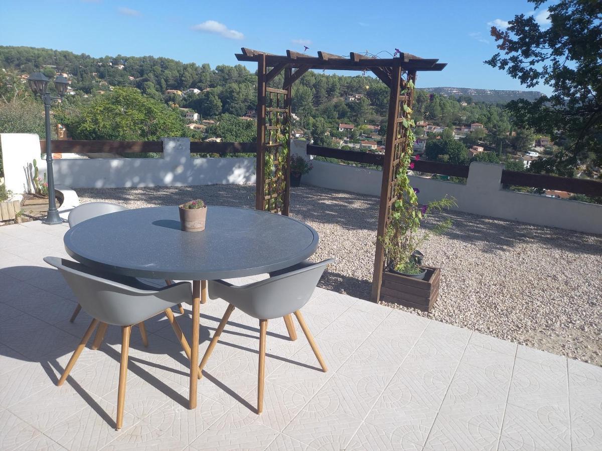 Vue Magnifique, Jardin Et Petit Cocon En Provence Apartment Peypin Ngoại thất bức ảnh